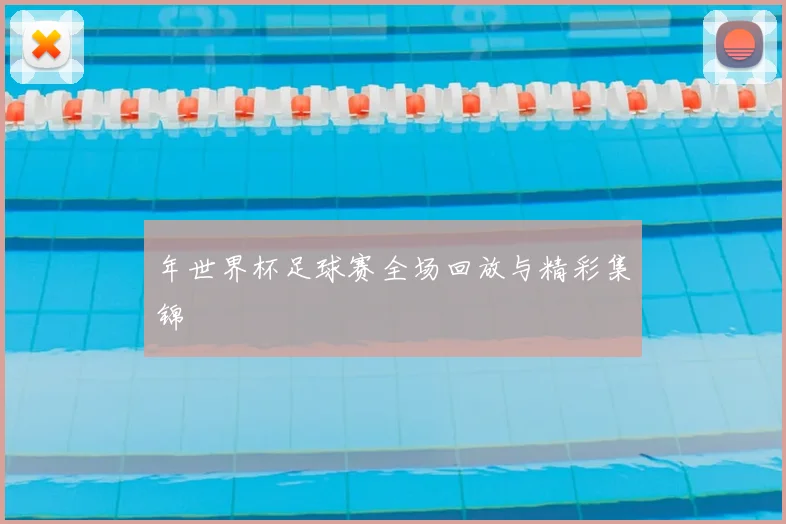 年世界杯足球赛全场回放与精彩集锦