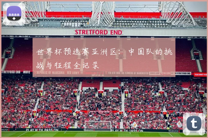 世界杯预选赛亚洲区:中国队的挑战与征程全记录
