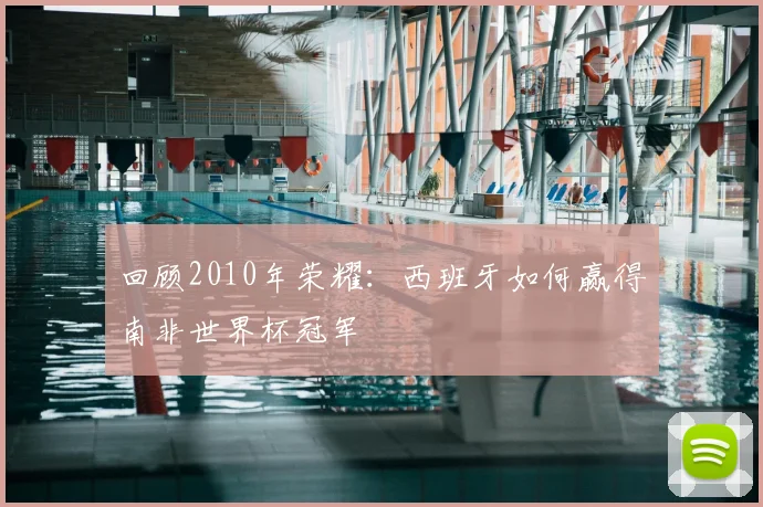 回顾2010年荣耀：西班牙如何赢得南非世界杯冠军
