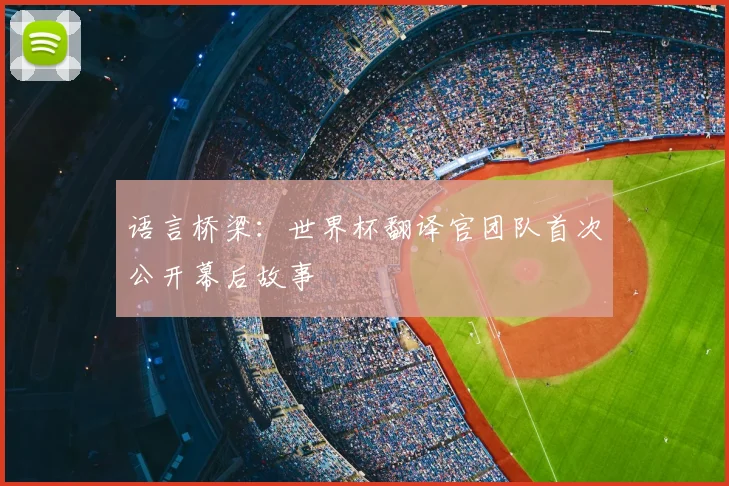 语言桥梁:世界杯翻译官团队首次公开幕后故事